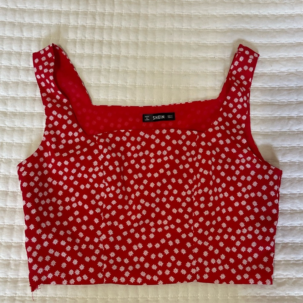 SHEIN floral top